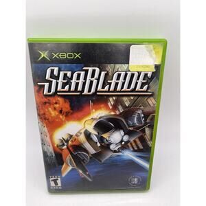 Seablade Microsoft Xbox With Case No Manual Tested